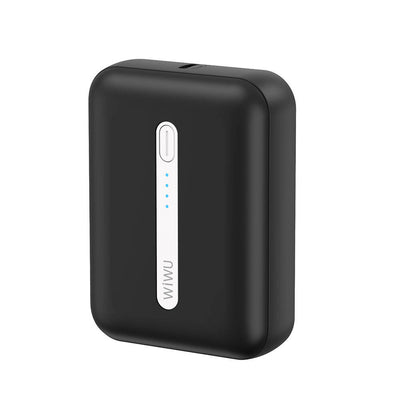 Wiwu Wi-P033 LED Işık Göstergeli Taşınabilir Mini Powerbank 10000mAh Beyaz