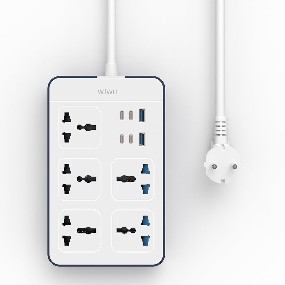 Wiwu Wi-S006 20W GaN Tech Power Strip 11 in 1 Çoklu Priz