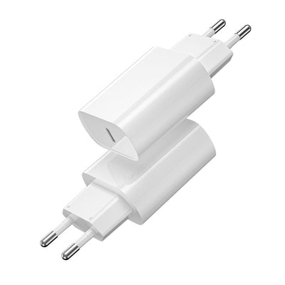 Wiwu Wi-U001 Quick 20W Tek Bağlantılı Type-C PD Hızlı Şarj Başlığı Beyaz