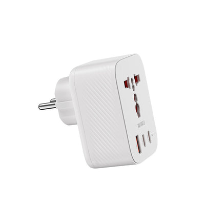 Wiwu Wi-UA008 GaN Tech PD Hızlı Şarj Özellikli Seyahat Şarj Başlığı 30W Beyaz