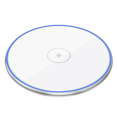 Wiwu Wi-W012 Quantus 15W Hızlı Şarj Özellikli Masaüstü Wireless Şarj Aleti Beyaz