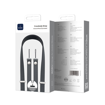 Wiwu Wi‑CS201 Telefon Boyun Askı İpi 205cm Turuncu