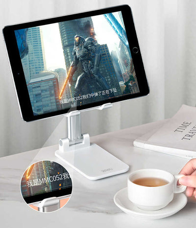 Wiwu ZM103 Tablet - Telefon Standı Beyaz