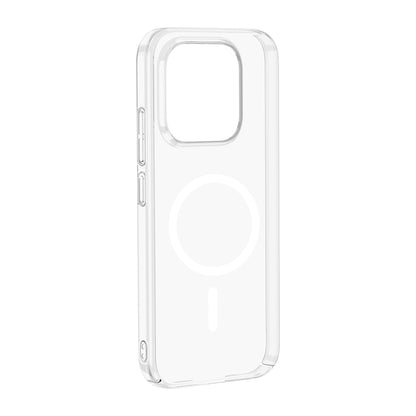 Xiaomi 17 Kamera Korumalı M-Safe Şarj Özellikli Şeffaf Zore London Sert PC Kapak