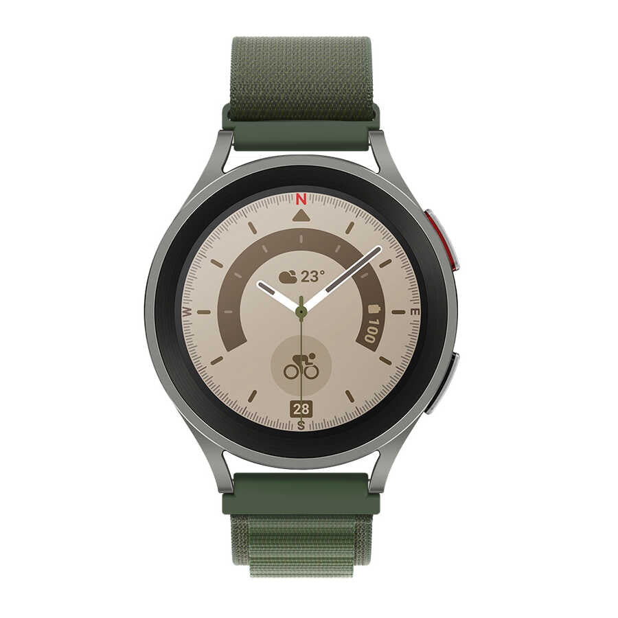 Xiaomi Amazfit Pace Zore KRD-74 22mm Hasır Kordon