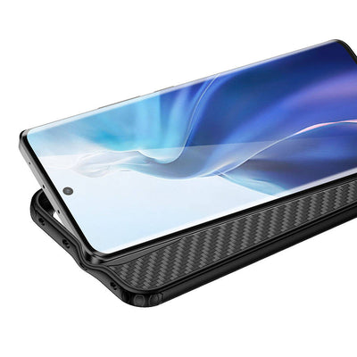 Xiaomi Mi 13 Kılıf Aramid Karbon Fiber Magsafe Özellikli Wlons Radison Kapak Siyah