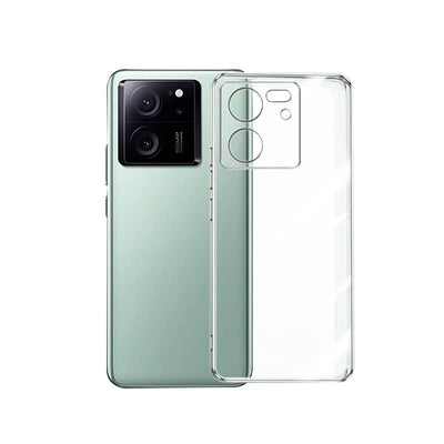 Xiaomi Mi 13T Kılıf Nano Oleofobik Özellikli Sert Arka Yüzey Zore Droga Kapak Renksiz