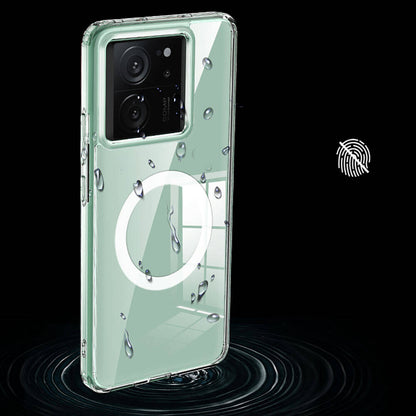 Xiaomi Mi 13T Pro Kılıf Sert PC Arka Yüzey Wireless Şarj Özellikli Zore Flet M-safe Kılıf