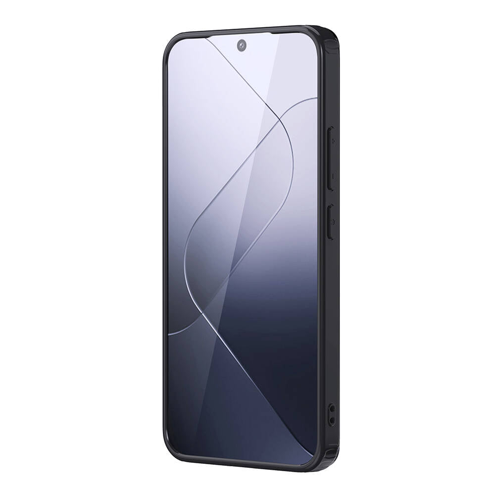 Xiaomi Mi 14 Kılıf Aramid Karbon Fiber Magsafe Özellikli Wlons Radison Kapak Siyah