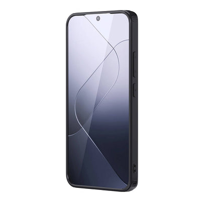Xiaomi Mi 14 Kılıf Aramid Karbon Fiber Magsafe Özellikli Wlons Radison Kapak Siyah