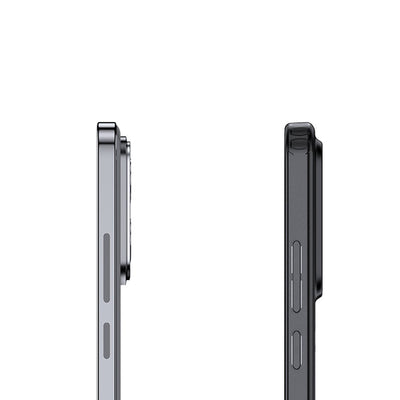 Xiaomi Mi 14 Kılıf Sert PC Arka Yüzey Wireless Şarj Özellikli Zore Flet Magsafe Kapak Siyah