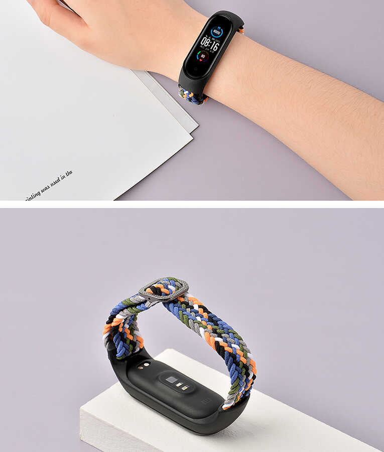 Xiaomi Mi Band 6 KRD-49 Örgü Kordon