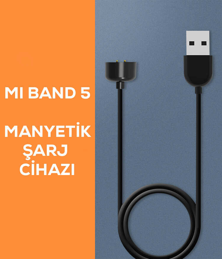 Xiaomi Mi Band 6 Zore Usb Şarj Kablosu