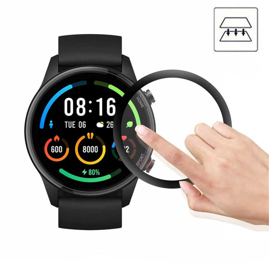 Xiaomi Mi Watch Zore PMMA Pet Saat Ekran Koruyucu