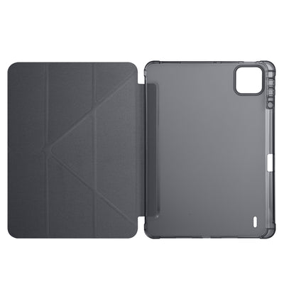 Xiaomi Pad 7 Kılıf Zore Tri Folding Kalem Bölmeli Standlı Kılıf Lacivert