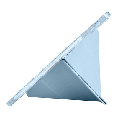 Xiaomi Pad 7 Kılıf Zore Tri Folding Kalem Bölmeli Standlı Kılıf Koyu Yeşil