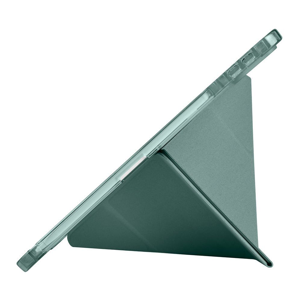 Xiaomi Pad 7 Kılıf Zore Tri Folding Kalem Bölmeli Standlı Kılıf Mavi