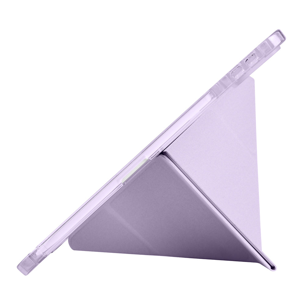 Xiaomi Pad 7 Kılıf Zore Tri Folding Kalem Bölmeli Standlı Kılıf Siyah