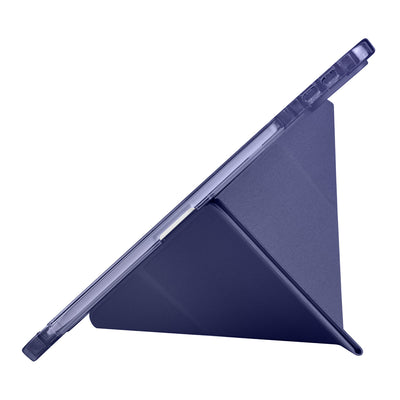 Xiaomi Pad 7 Pro Kılıf Zore Tri Folding Kalem Bölmeli Standlı Kılıf Lacivert
