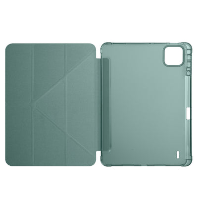 Xiaomi Pad 7 Pro Kılıf Zore Tri Folding Kalem Bölmeli Standlı Kılıf Lila