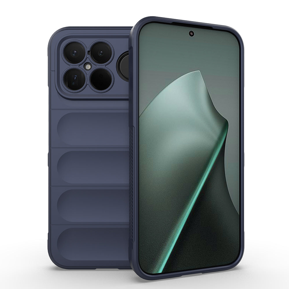 Xiaomi Poco F8 Ultra Kılıf Esnek TPU Oyuklu Arka Yüzey Tasarımlı Zore Etnik Silikon Kapak