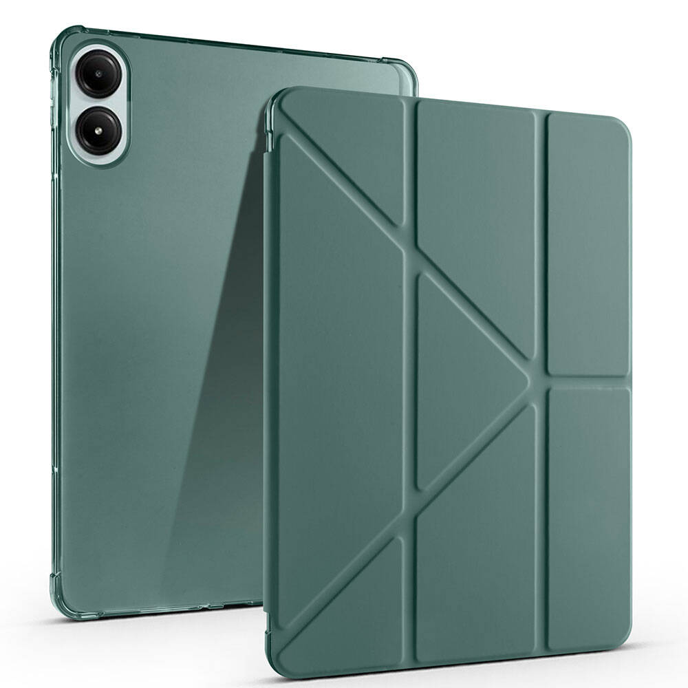 Xiaomi Poco Pad Kılıf Zore Tri Folding Kalem Bölmeli Standlı Kılıf