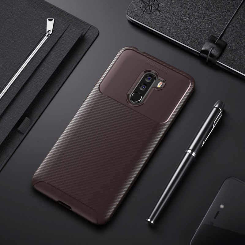 Xiaomi Pocophone F1 Kılıf Zore Negro Silikon Kapak