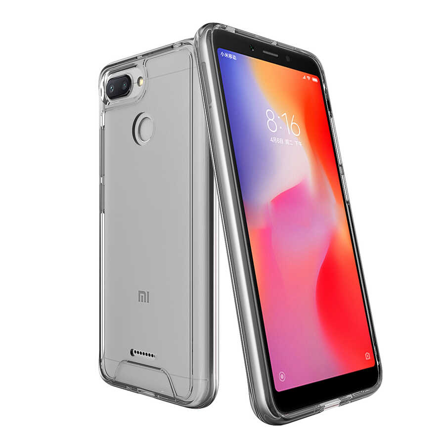 Xiaomi Redmi 6 Kılıf Zore Gard Silikon