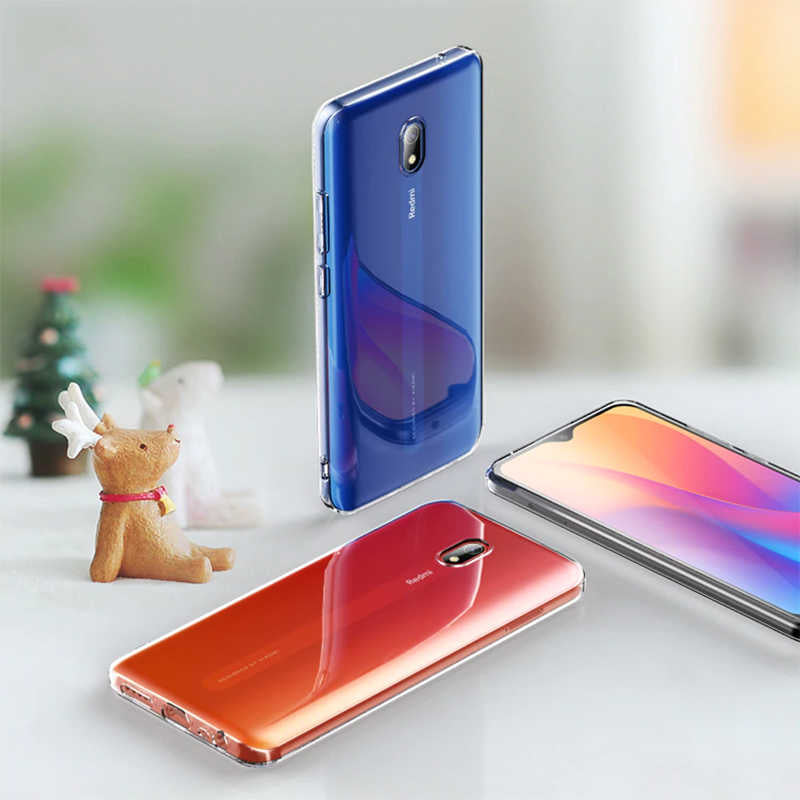 Xiaomi Redmi 8A Kılıf Zore Süper Silikon Kapak