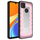 Xiaomi Redmi 9C Kılıf Aynalı Desenli Kamera Korumalı Parlak Zore Mirror Kapak