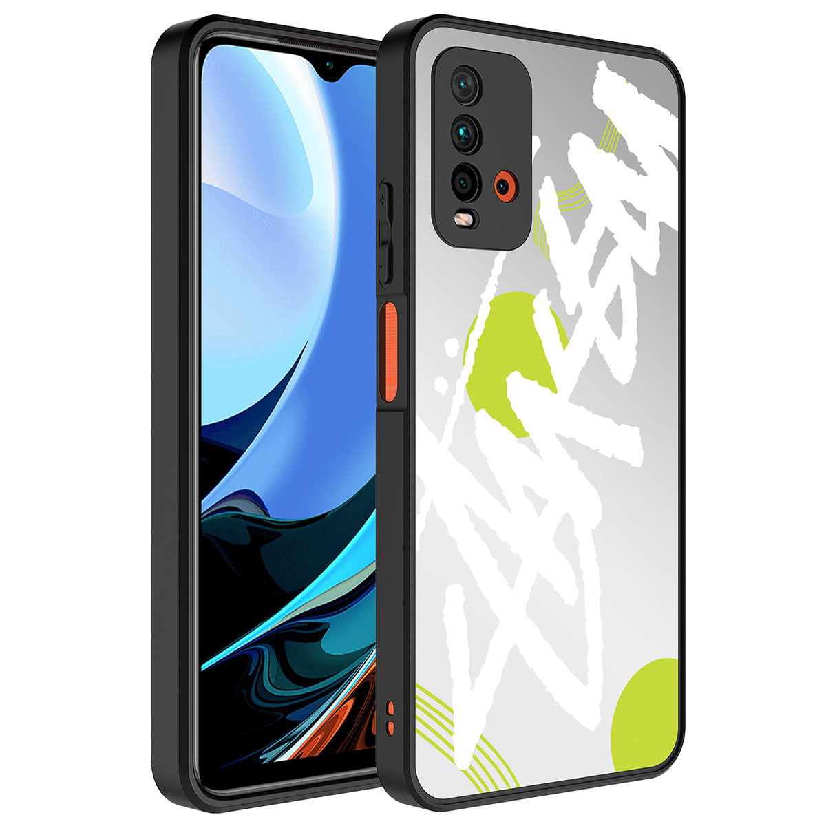 Xiaomi Redmi 9T Kılıf Aynalı Desenli Kamera Korumalı Parlak Zore Mirror Kapak