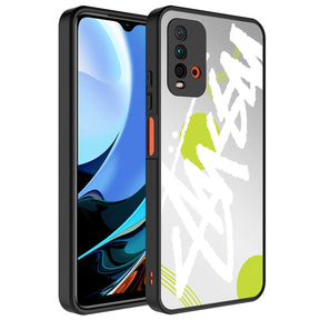 Xiaomi Redmi 9T Kılıf Aynalı Desenli Kamera Korumalı Parlak Zore Mirror Kapak