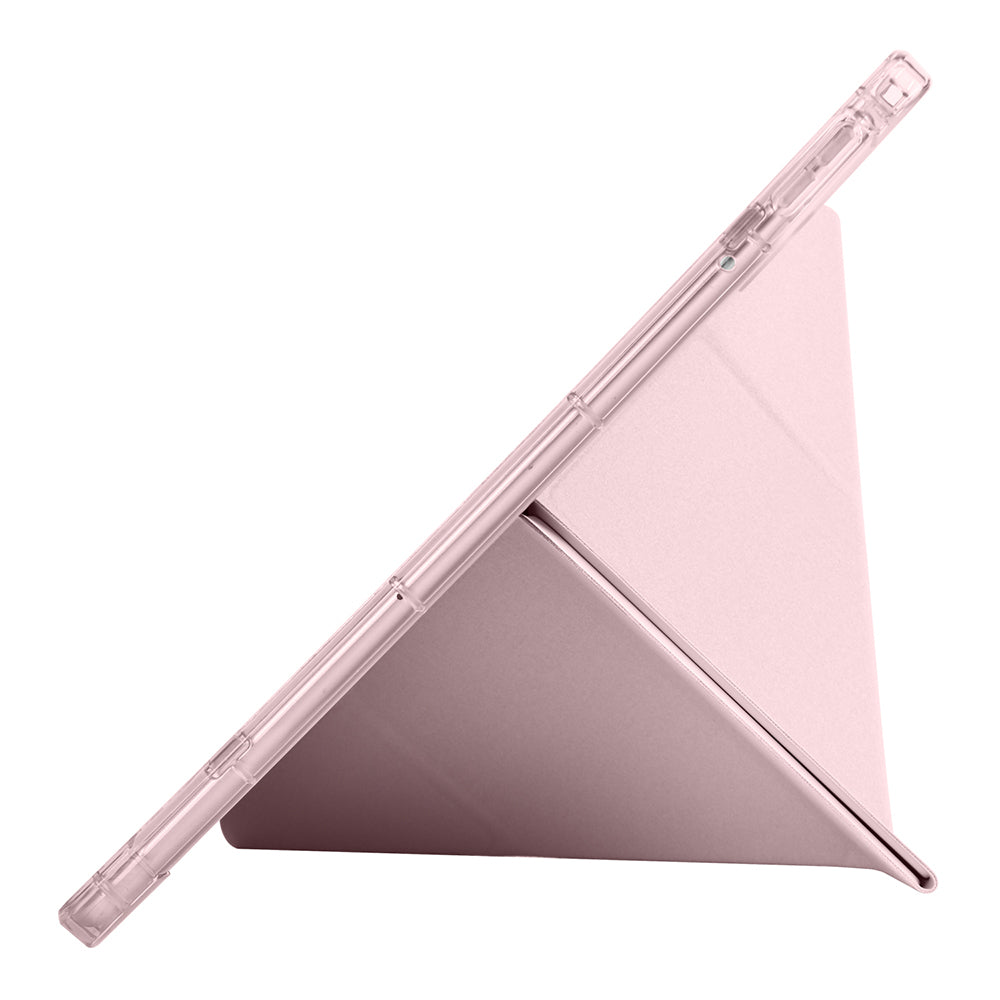 Xiaomi Redmi K Pad Kılıf Zore Tri Folding Kalem Bölmeli Standlı Kılıf Koyu Yeşil