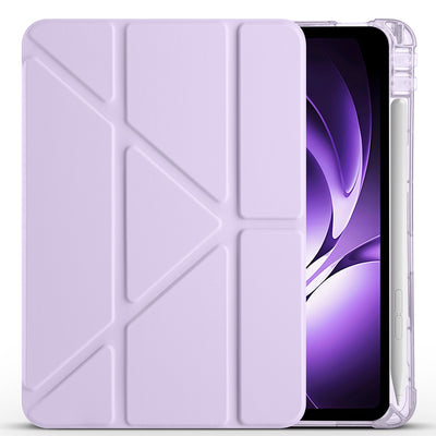 Xiaomi Redmi K Pad Kılıf Zore Tri Folding Kalem Bölmeli Standlı Kılıf Koyu Yeşil