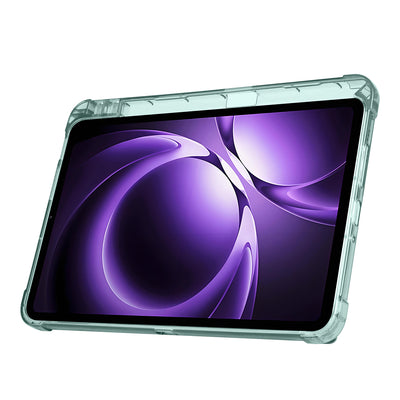 Xiaomi Redmi K Pad Kılıf Zore Tri Folding Kalem Bölmeli Standlı Kılıf Koyu Yeşil