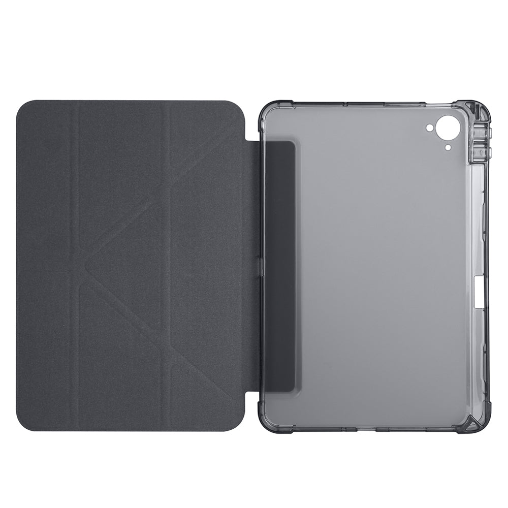 Xiaomi Redmi K Pad Kılıf Zore Tri Folding Kalem Bölmeli Standlı Kılıf Mavi