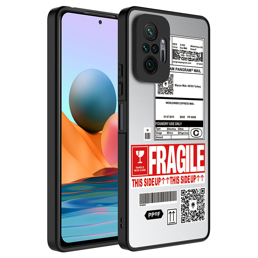 Xiaomi Redmi Note 10 Pro Kılıf Aynalı Desenli Kamera Korumalı Parlak Zore Mirror Kapak