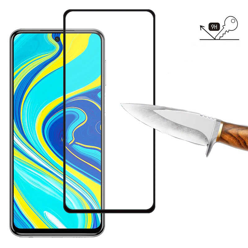 Xiaomi Redmi Note 10 Pro Zore Kenarları Kırılmaya Dayanıklı Cam Ekran Koruyucu