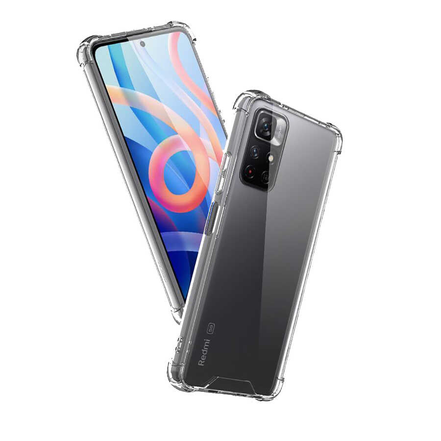 Xiaomi Redmi Note 11T 5G Kılıf Zore Nitro Anti Shock Silikon