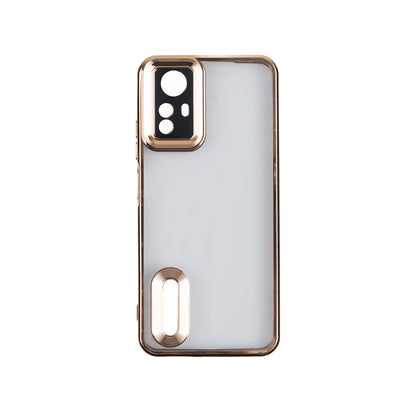 Xiaomi Redmi Note 12S Kılıf Kamera Korumalı Logo Gösteren Zore Omega Kapak