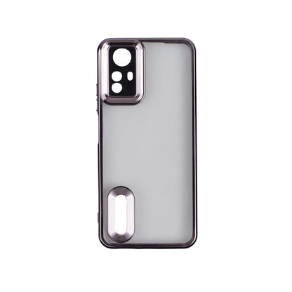 Xiaomi Redmi Note 12S Kılıf Kamera Korumalı Logo Gösteren Zore Omega Kapak