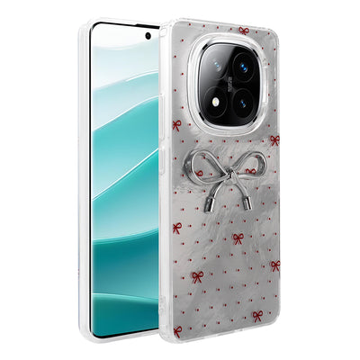 Xiaomi Redmi Note 14 Pro 5G Kılıf Kamera Korumalı Figürlü Zore Ponti Silikon Kapak Açık Mavi