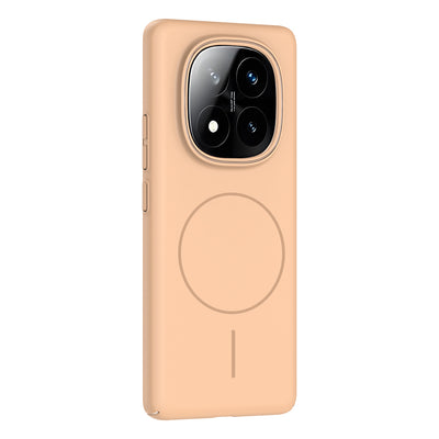 Xiaomi Redmi Note 14 Pro Plus Kılıf M-safe Şarj Özellikli Zore Ruby Sert Kapak Siyah