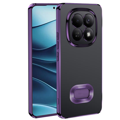 Xiaomi Redmi Note 15 5G Kılıf Kamera Korumalı Logo Gösteren Zore Omega Kapak