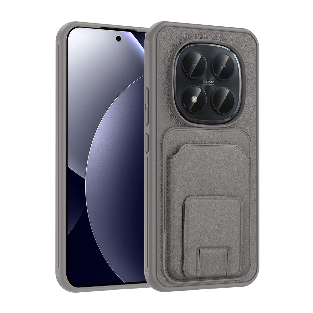 Xiaomi Redmi Note 15 Pro 4G Kılıf Kartlıklı TPU Zore Bikart Kapak