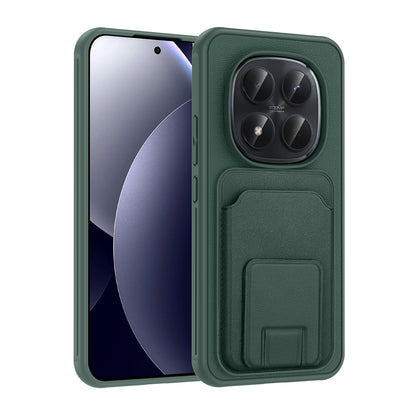 Xiaomi Redmi Note 15 Pro Kılıf Kartlıklı TPU Zore Bikart Kapak