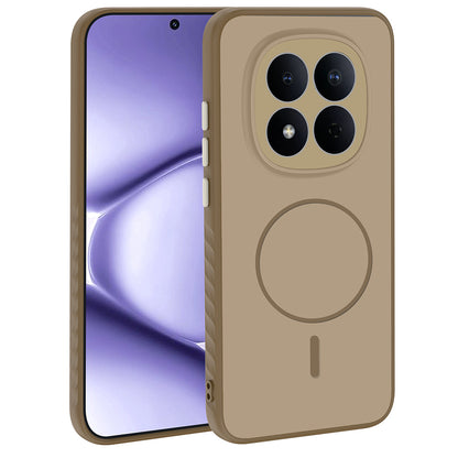 Xiaomi Redmi Note 15 Pro Kılıf M-safe Şarj Özellikli Zore Tea Kapak