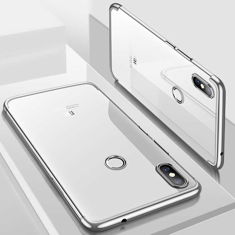 Xiaomi Redmi Note 5 Pro Kılıf Zore Dört Köşeli Lazer Silikon Kapak