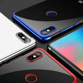 Xiaomi Redmi Note 5 Pro Kılıf Zore Dört Köşeli Lazer Silikon Kapak