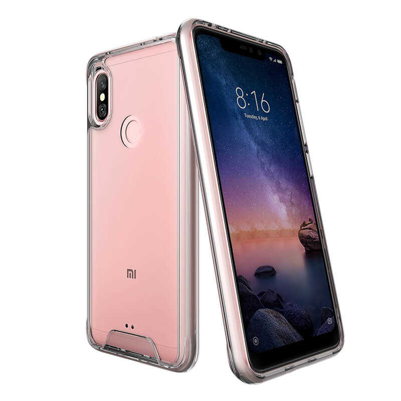 Xiaomi Redmi Note 6 Pro Kılıf Zore Gard Silikon